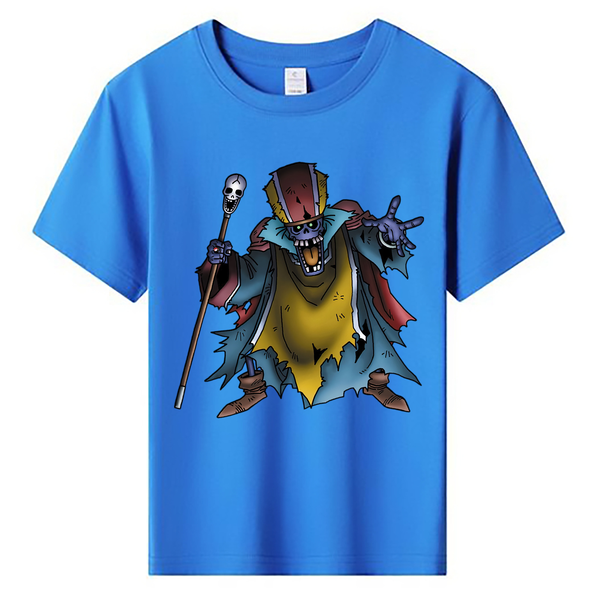 （画像用） ドラゴンクエスト Doragon Kuesuto Dragon Quest 綿100％キッズTシャツ（フロントプリント）